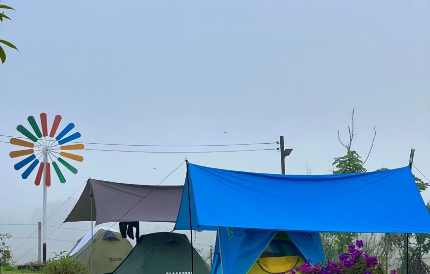 จิบแฟ แลเขา Camping สวนคุณหนิง